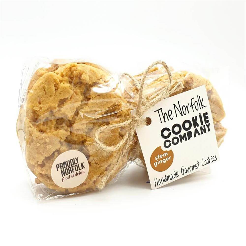 The Norfolk Cookie Company Stem Ginger Cookies 300g